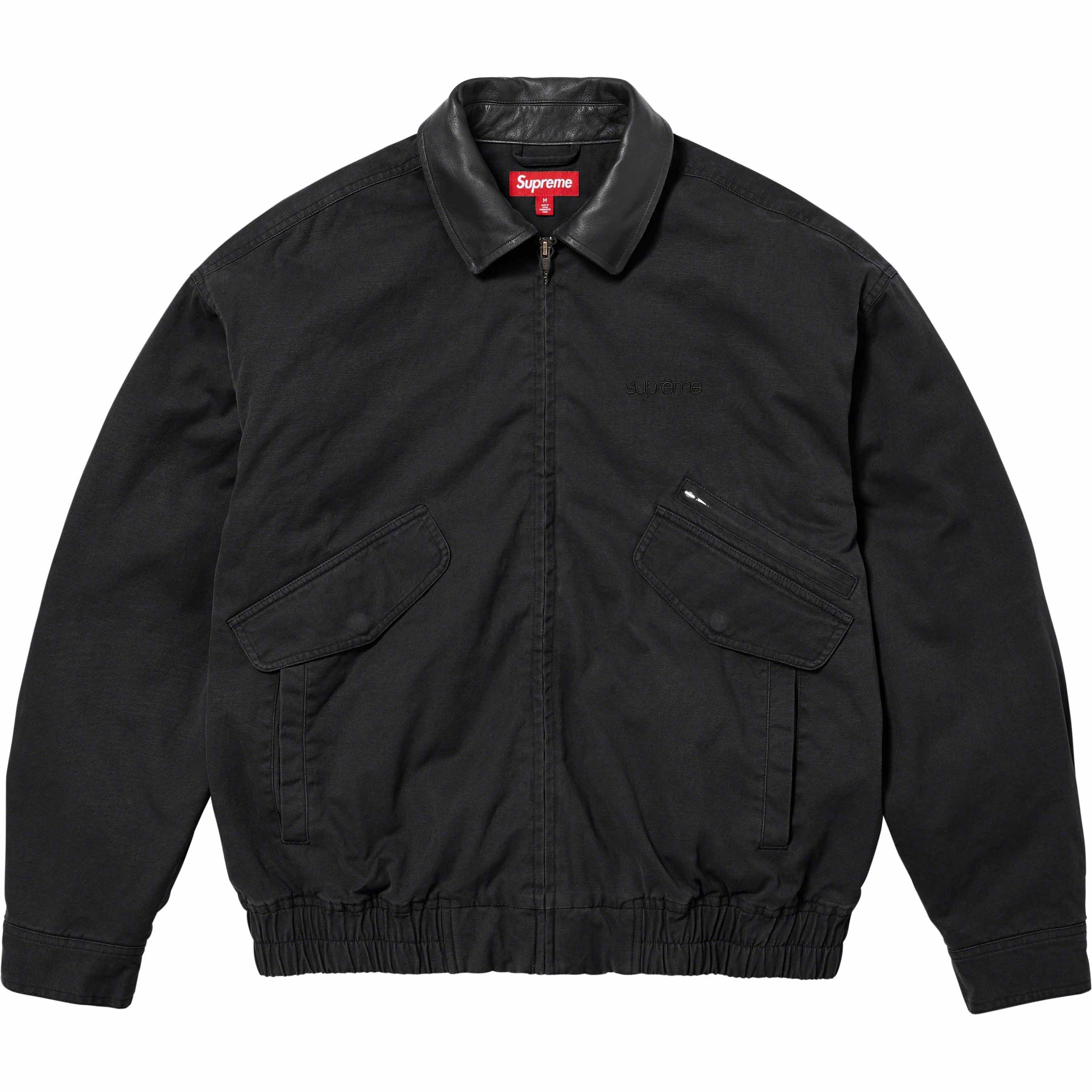 Leather Collar Utility Jacket view 14